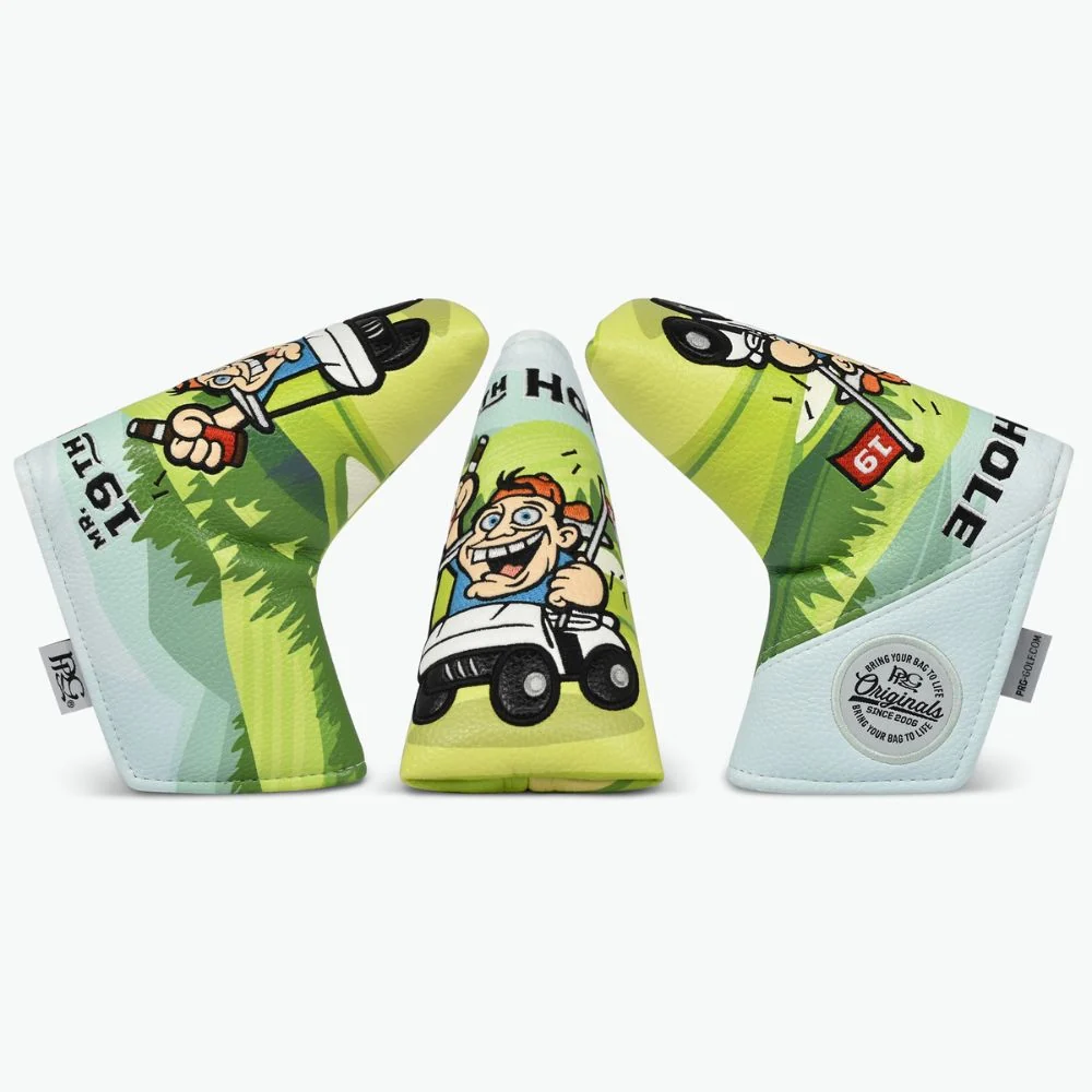 PRG Originals Mr 19th Hole Blade Putter Headcover