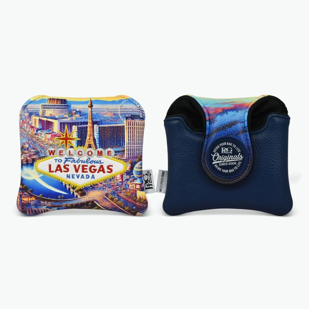 PRG Originals Vegas Strip Mallet Putter Headcover
