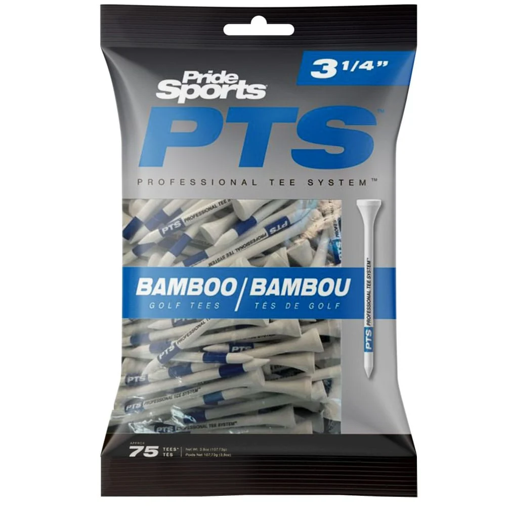 Pride PTS Bamboo 3 1/4" Tees 75 Pack