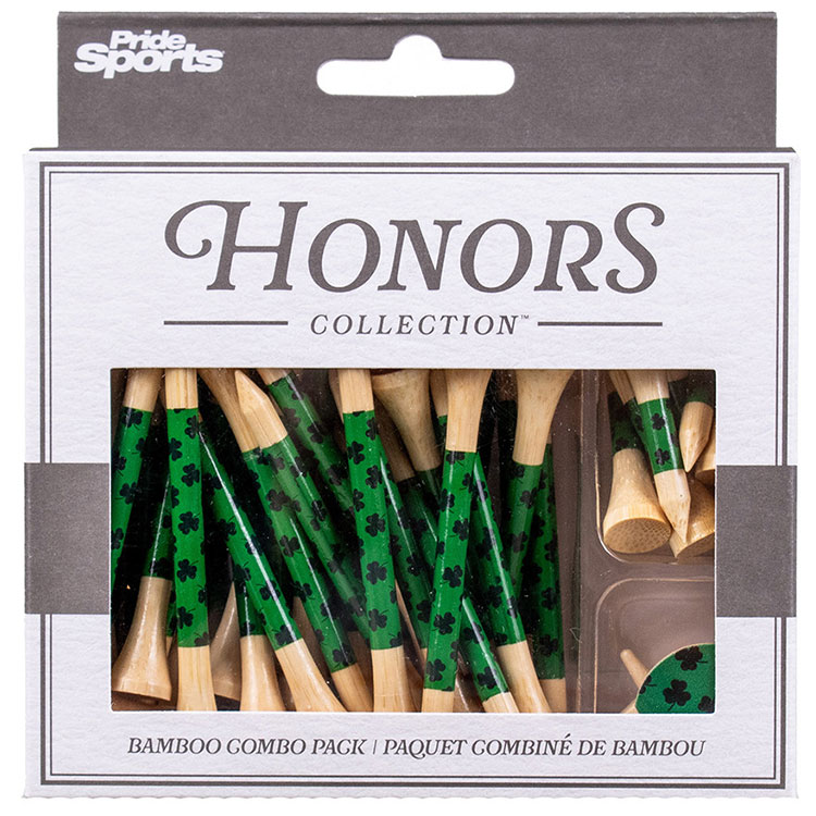 Pride Sports Honors Collection Bamboo Golf Tees / Ball Marker Combo Pack Sunrise Gradient (50 Pack) HCC234SH-53