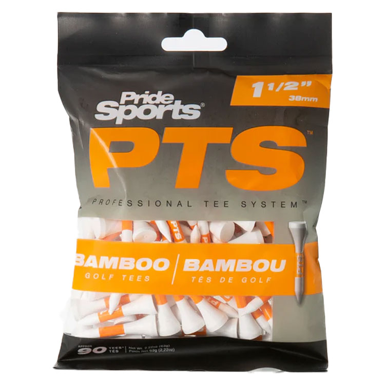 Pride Sports PTS Bamboo 1 1/2" Golf Tees (90 Pack)