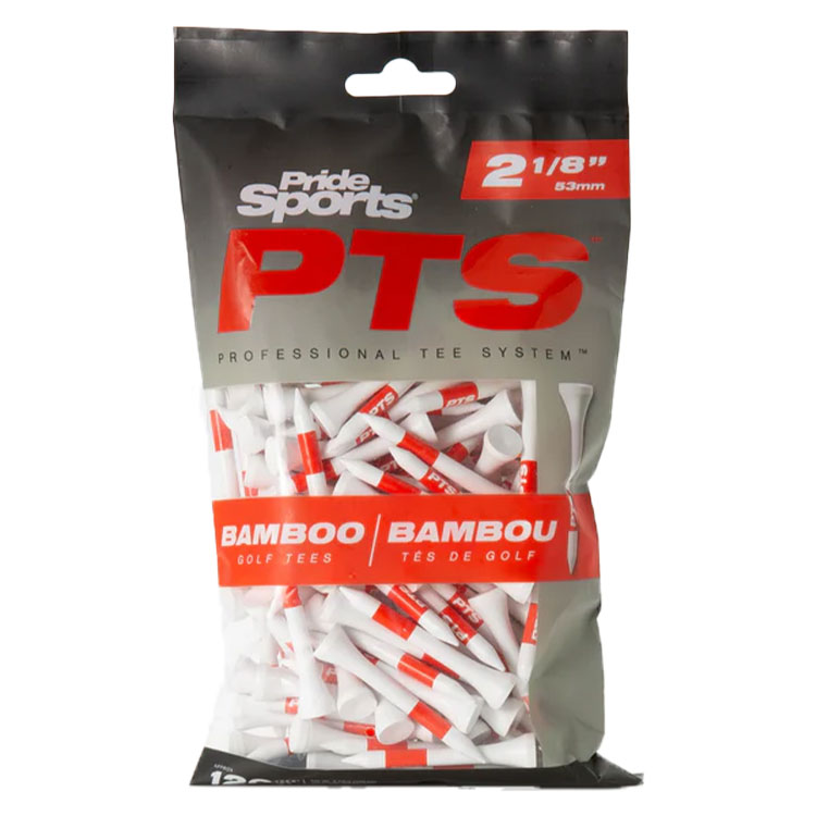 Pride Sports PTS Bamboo 2 1/8" Golf Tees (120 Pack)
