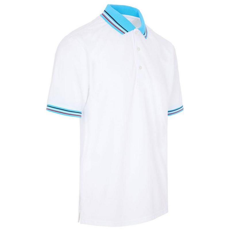 Proquip Striped Collar Polo