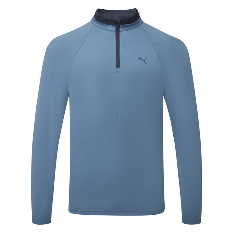 Puma 3 4 Zip Sweater 03