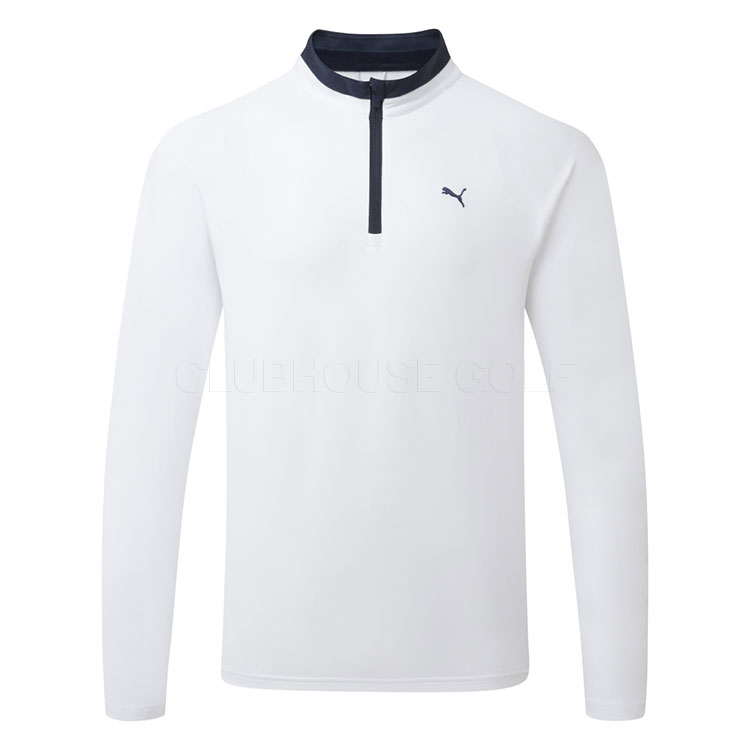 Puma 3 4 Zip Sweater Glow 01