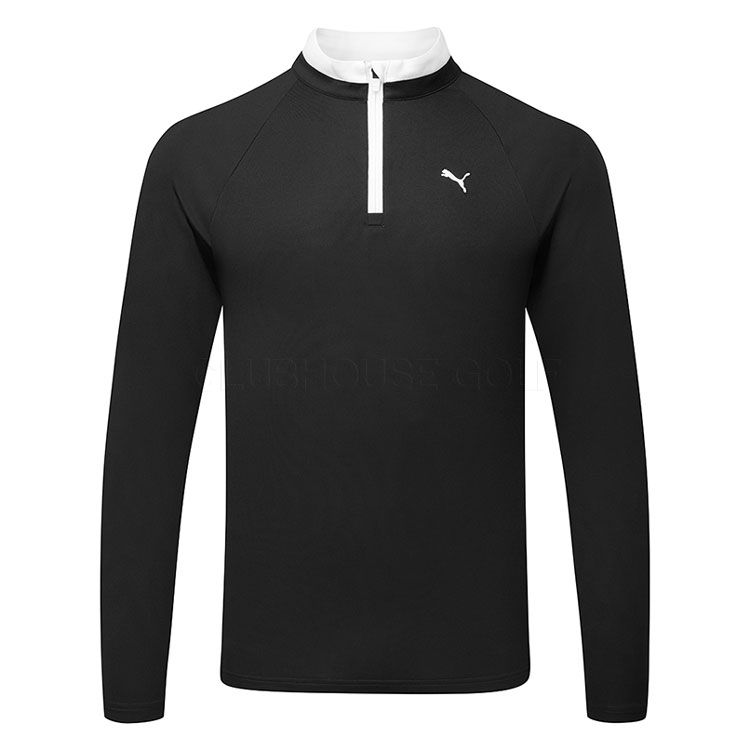 Puma 3 4 Zip Sweater Glow 02