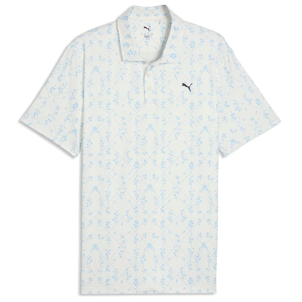 Puma Cloudspun Argyle Bloom Polo