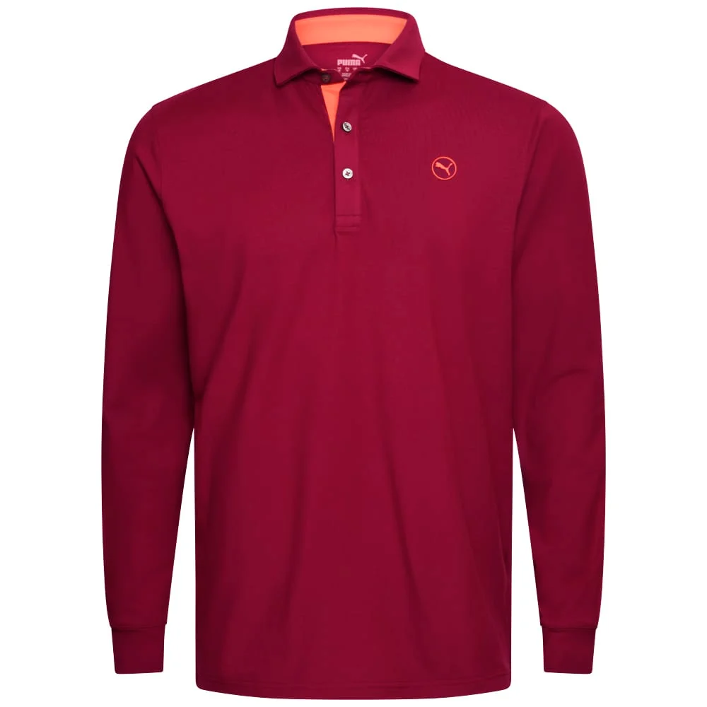 Puma Cloudspun Longsleeve Midweight Polo