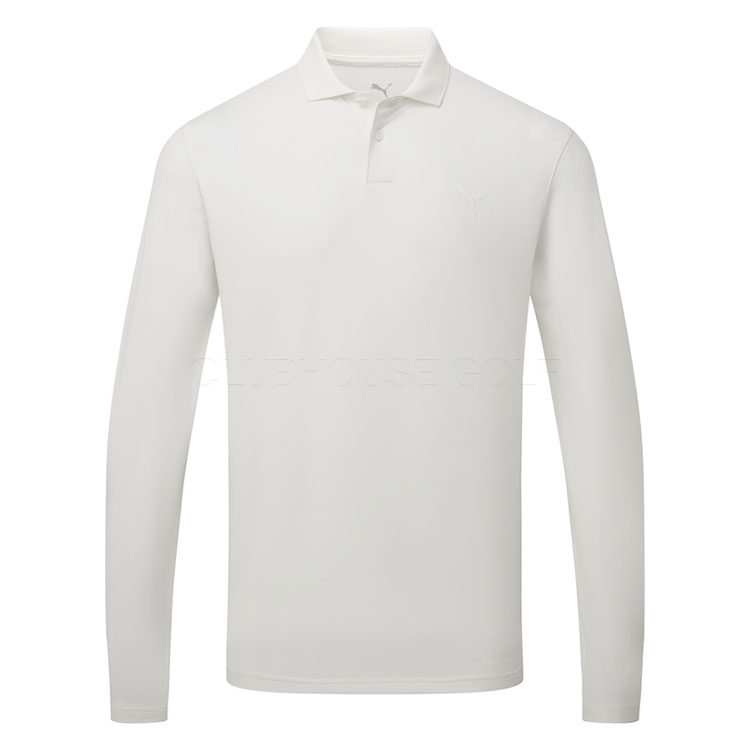Puma Cloudspun Midweight Long Sleeve Polo Warm 03