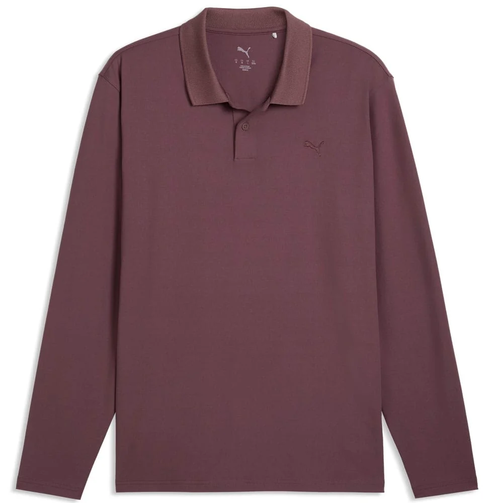 Puma Cloudspun Midweight Long Sleeve Polo