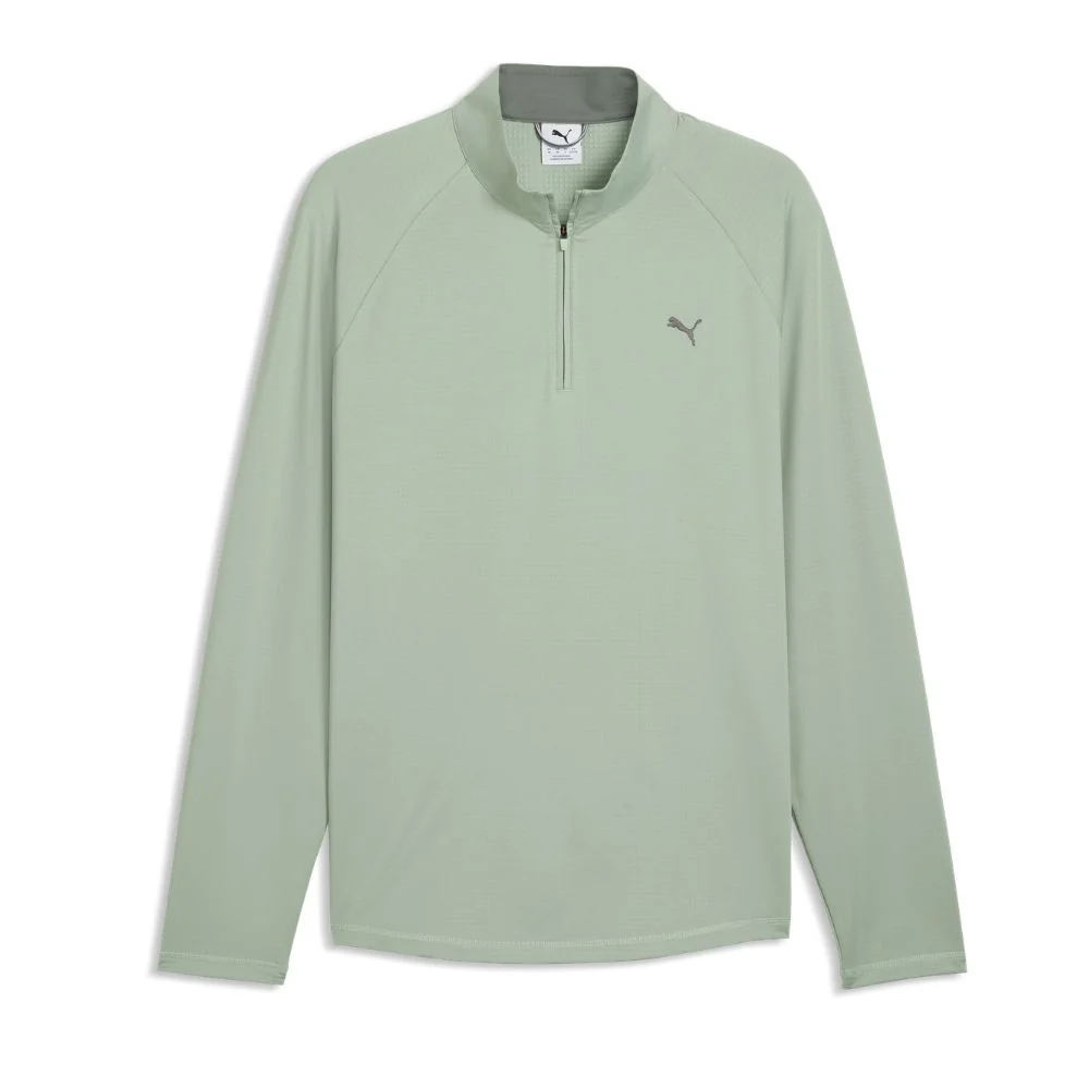 Puma Grid Zip Top 2026 Soft Grass