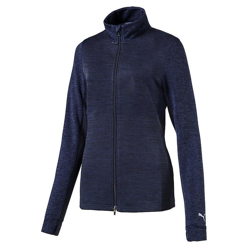 Puma Heather Full Zip Playing Top Ladies