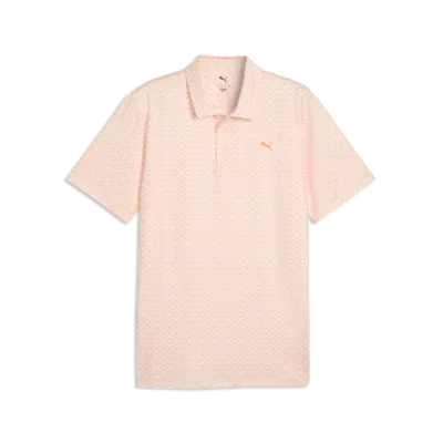 Puma Mattr Scallop Polo 2026 Warm Melon Glow