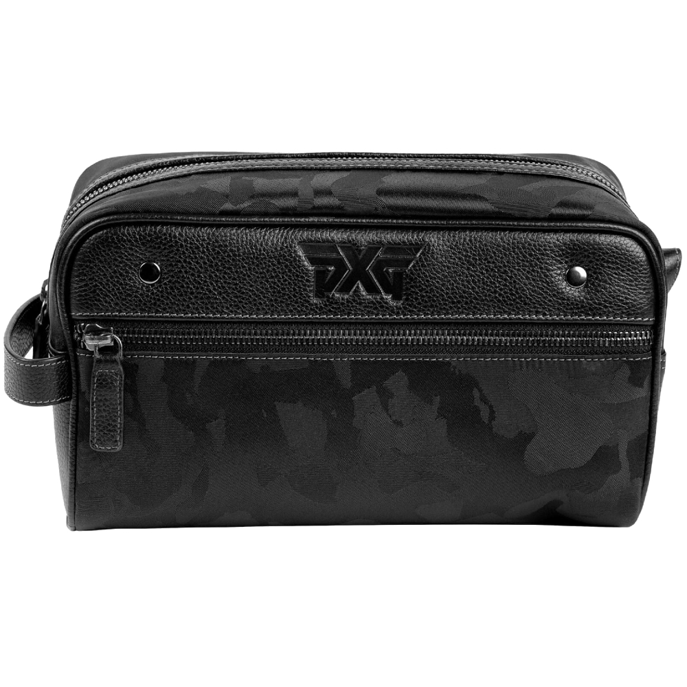 Pxg JACQUARD WOVEN FAIRWAY CAMO TOILETRY BAG