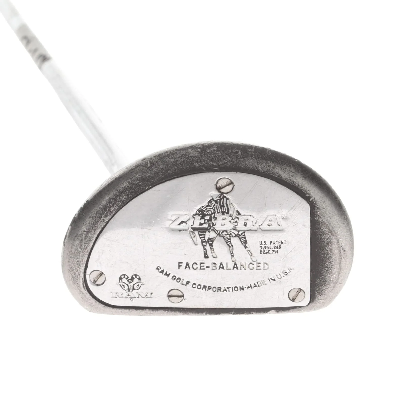 Zebra Mallet Putter