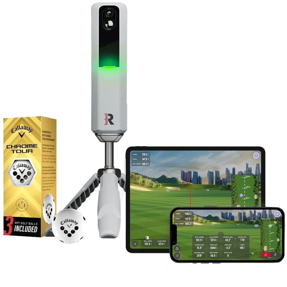 Rapsodo Mlm2 Pro Launch Monitor 3 Callaway Chrome Tour Balls