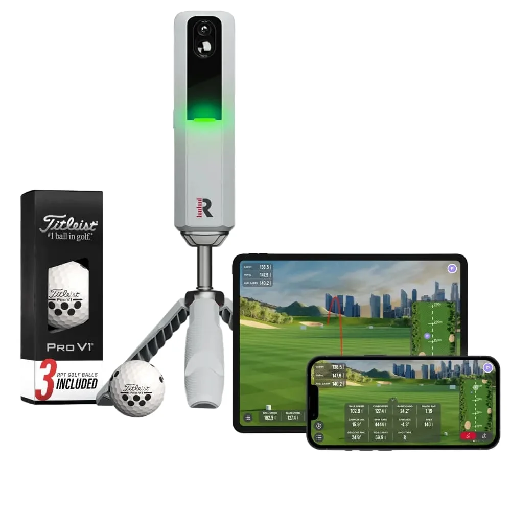 Rapsodo Mlm2 Pro Launch Monitor 3 Titleist V1 Balls