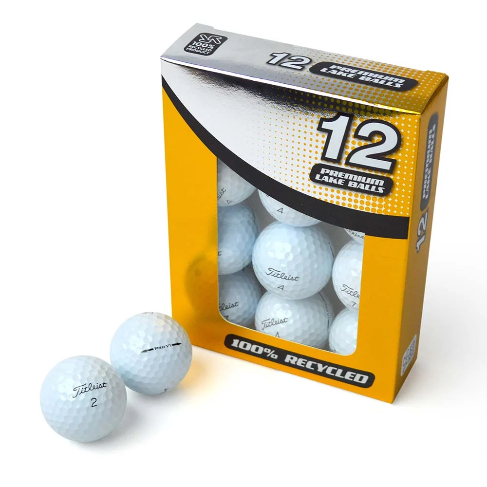Second Chance Titleist Pro V1 Grade Recycled Balls