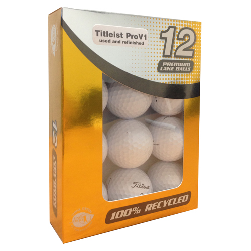Second Chance Titleist Pro V1x Grade Rewashed Balls