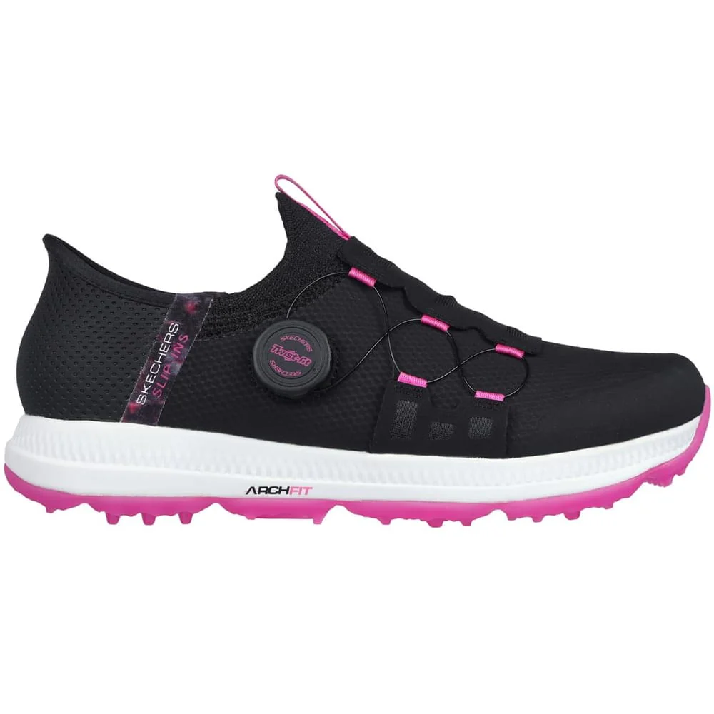 Skechers Ladies Go Golf Elite 5 Slip In Twist Fit Waterproof Spikeless Shoes 3