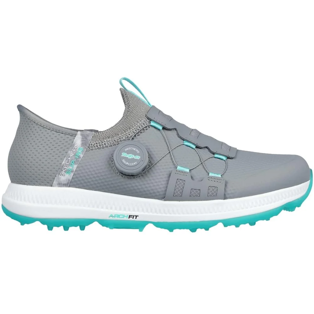 Skechers Go Golf Elite 5 Slip In Twist Fit Waterproof Spikeless Shoes Ladies
