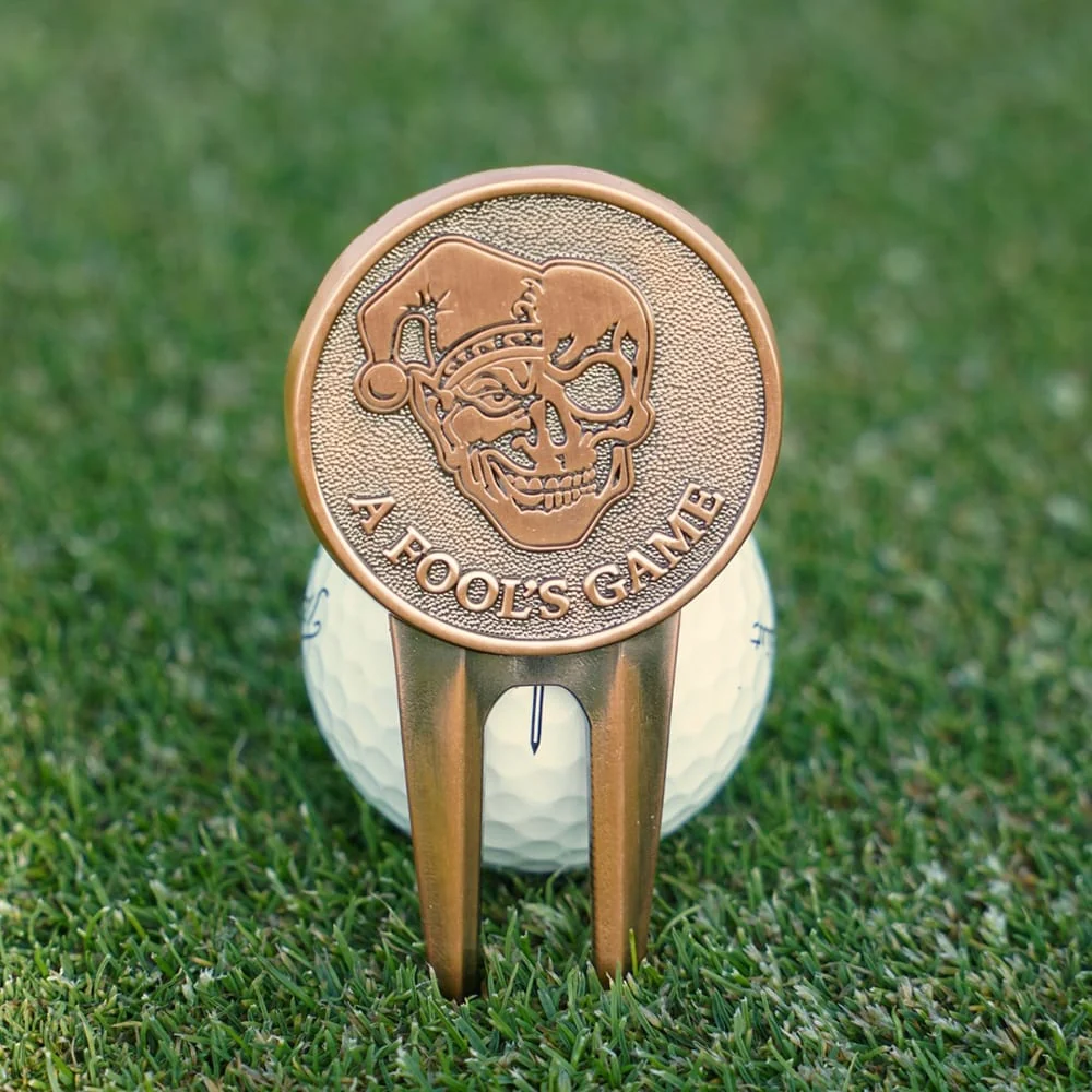 Skins Golf A Fool's Game Pitch Mark Repairer