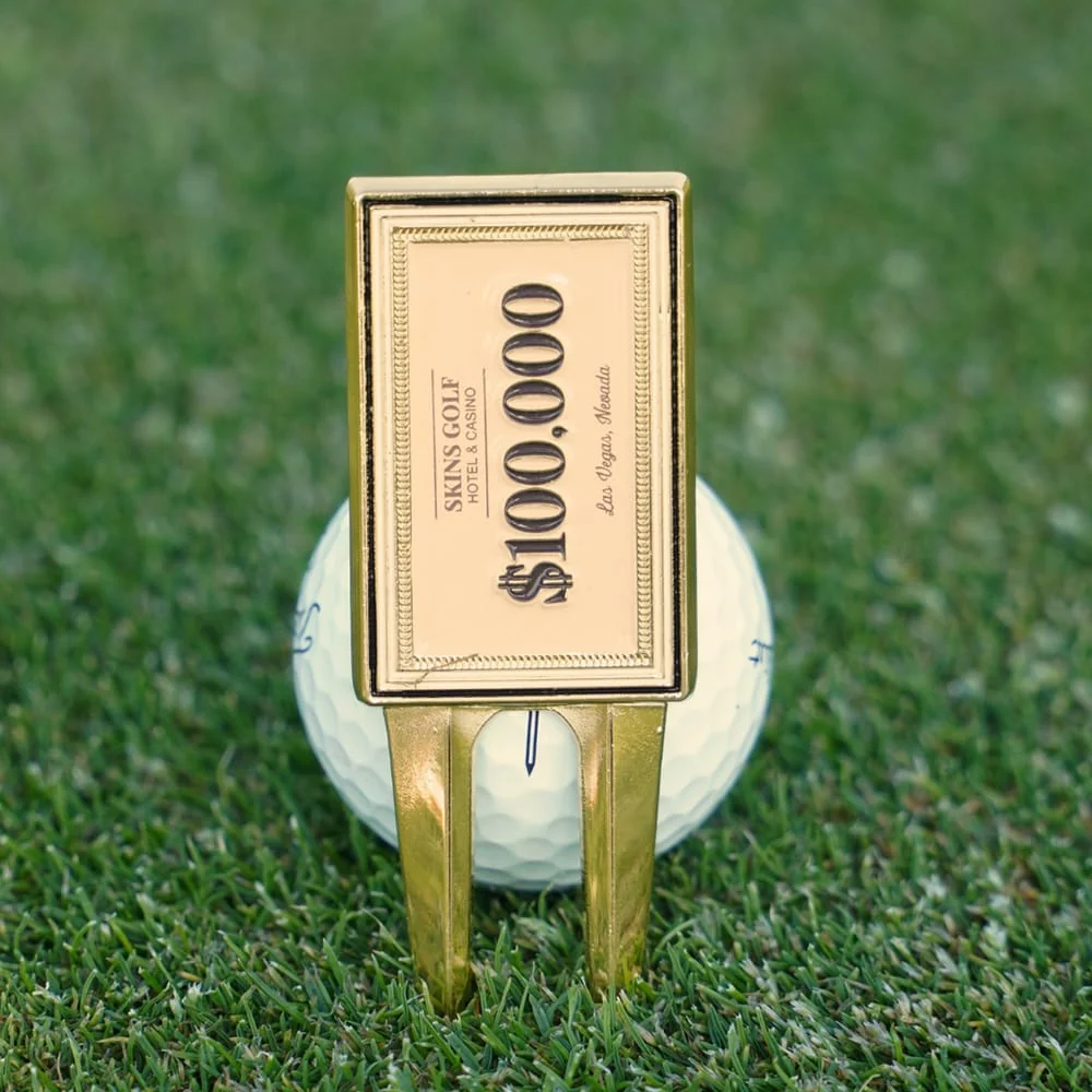 Skins Golf Casino Plaque Pitch Mark Repairer