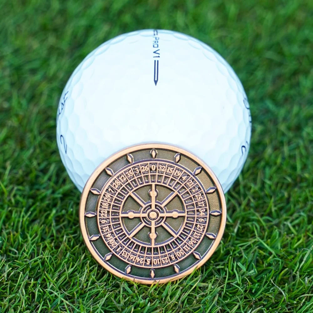 Skins Golf Roulette Ball Marker
