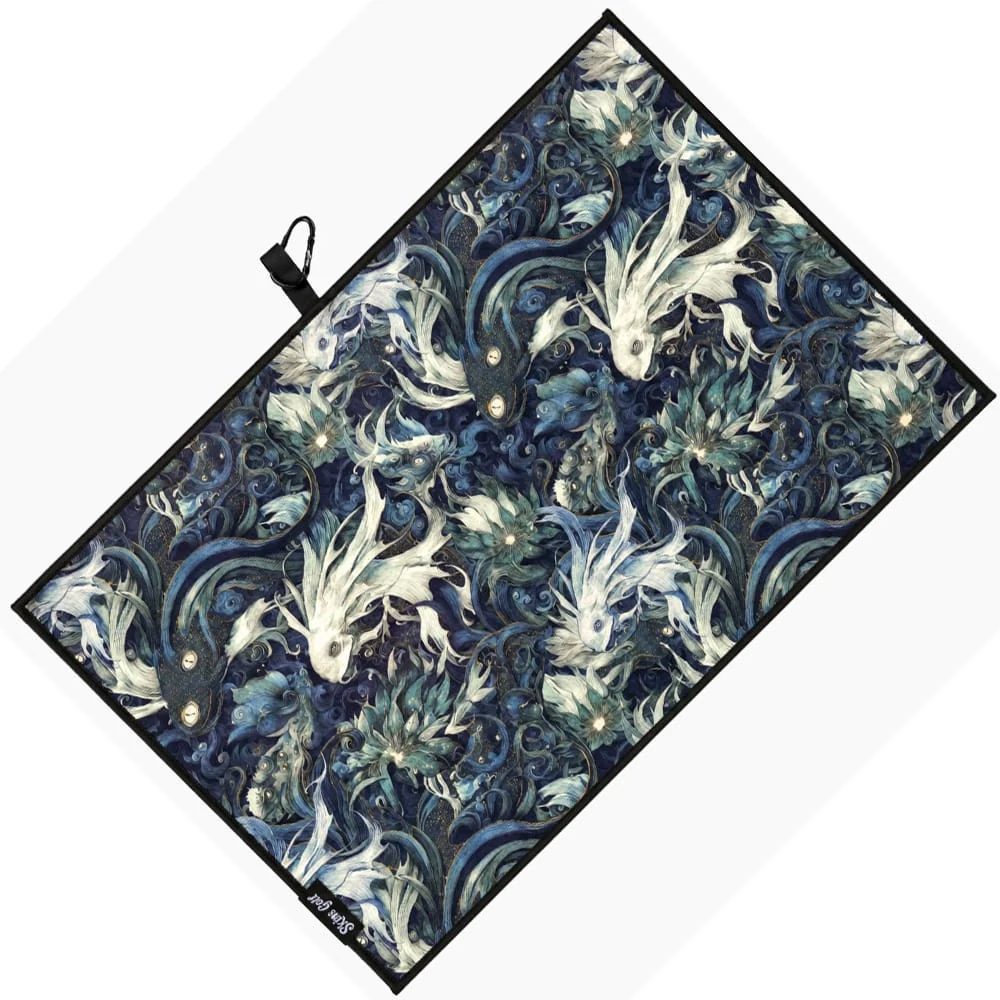 Skins Golf Sea Creatures Towel
