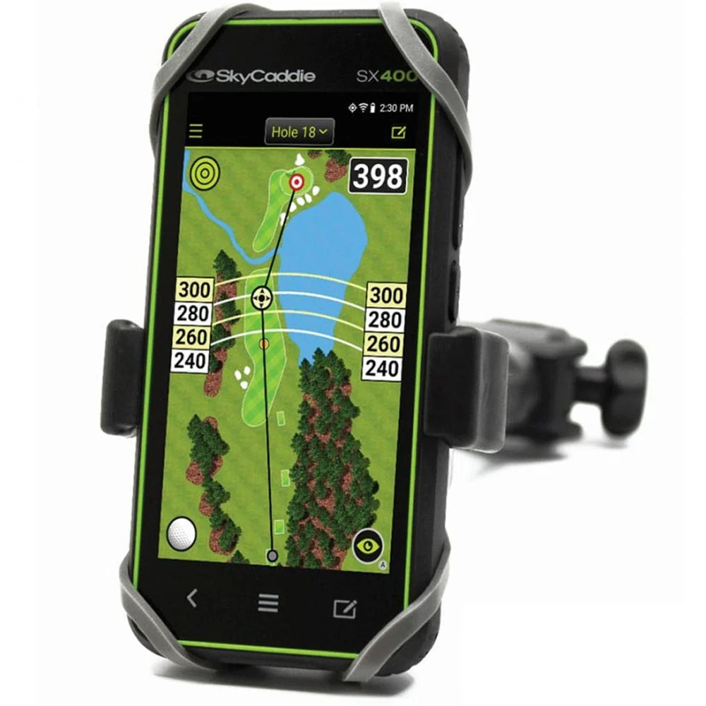 Golf device cart mount