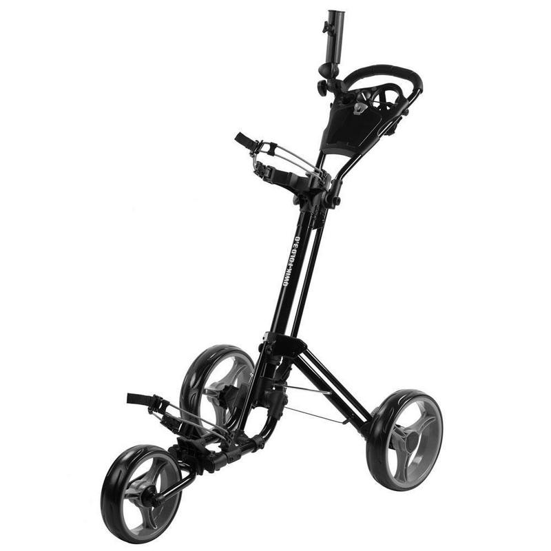 Skymax Qwik Fold 3.0 3 Wheel Push Cart Trolley