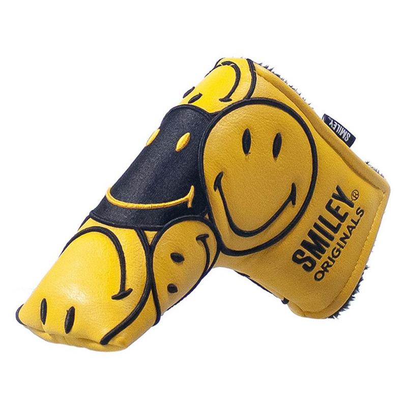 Smiley Original Golf Blade Putter Headcovers