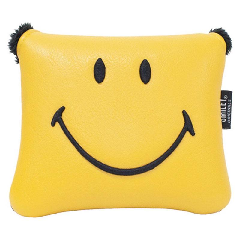 Smiley Original Golf Mallet Putter Headcovers