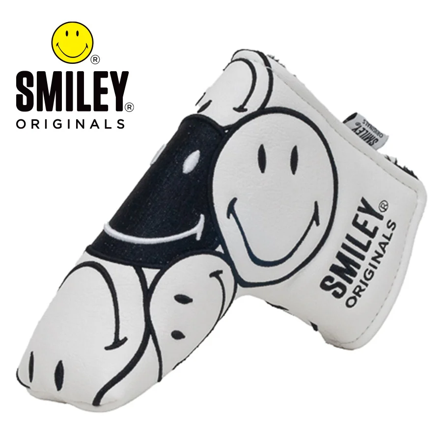 Smiley Original Stacked Blade Putter Headcover