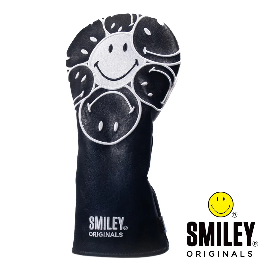 Smiley Original Stacked Driver Headcover