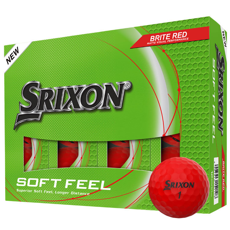 Srixon Soft Feel Brite Matte Balls