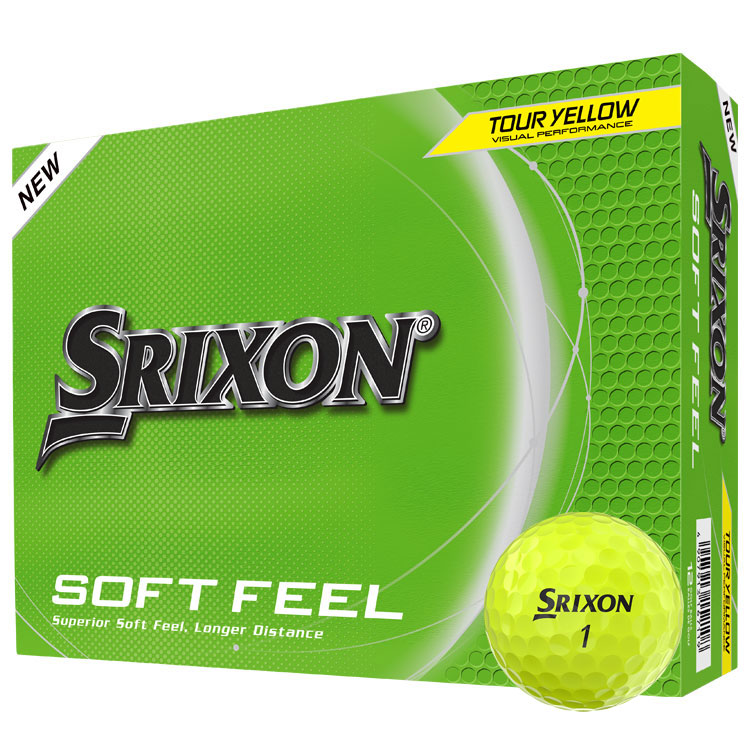 Srixon Soft Feel Personalised Text Balls