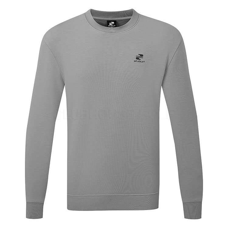 Stuburt Crane Crewneck Sweater Ash Sbtop1416