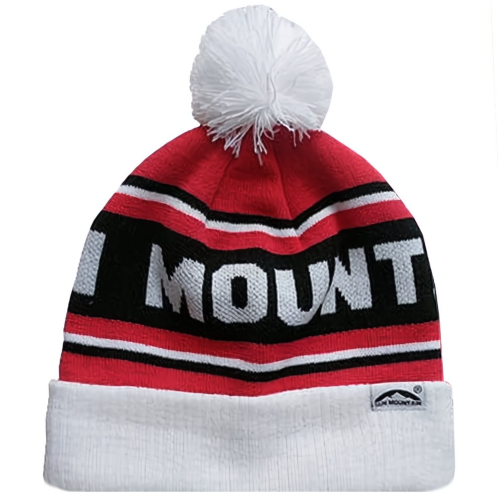 Sun Mountain Double Knit Bobble Beanie