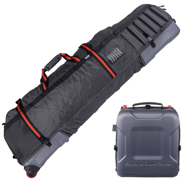 Sun Mountain Kube Travel Cover Rush Red Bag