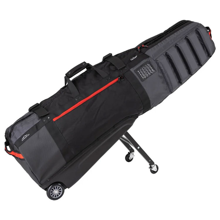 Sun Mountain Meridian Glider Travel Cover White Red Bag