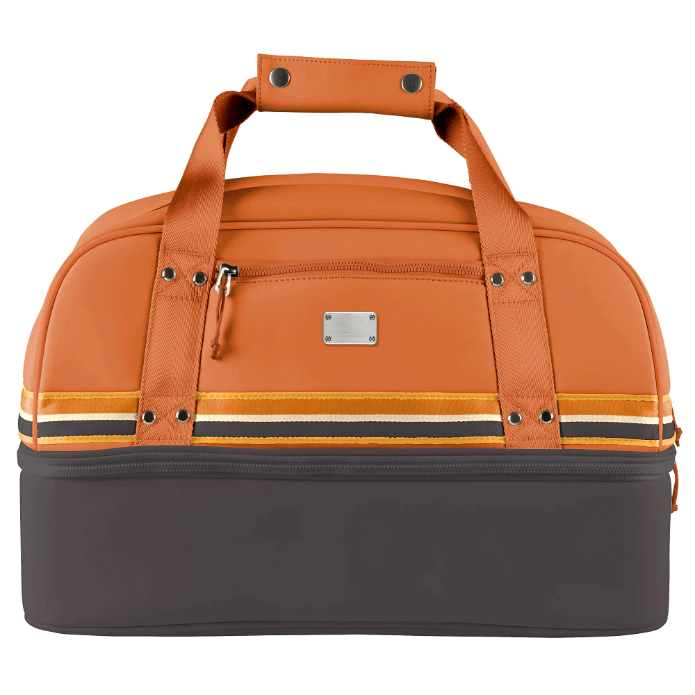 SUN MOUNTAIN MID STRIPE BOSTON BAG - CABIN / WHEAT