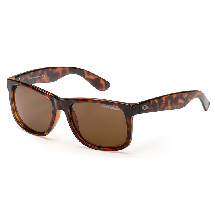 Sunwise Nectar Golf Sunglasses Brown