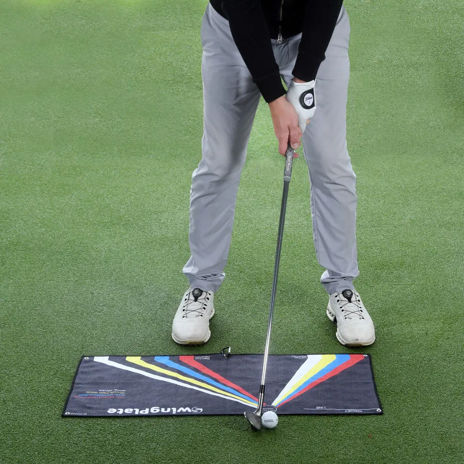 SwingPlate The Swing Plate Golf Towel - Left Handed Golfer