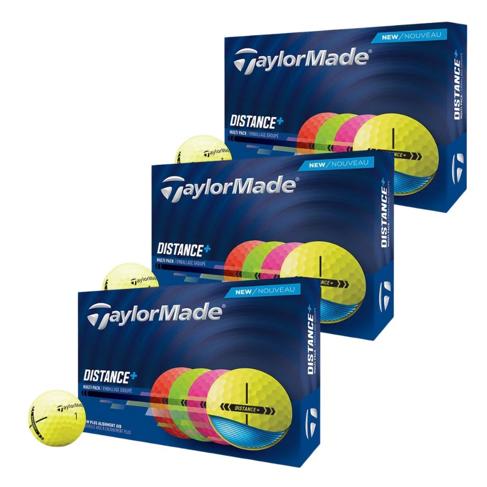 Taylormade Distance Plus Multi 3 2 Offer Balls
