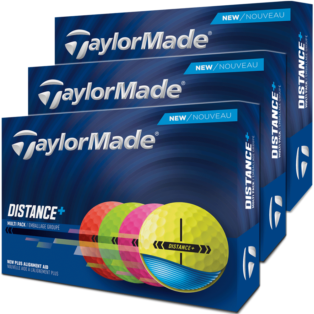 Taylormade Distance Plus Multi Colour 3 2 Balls