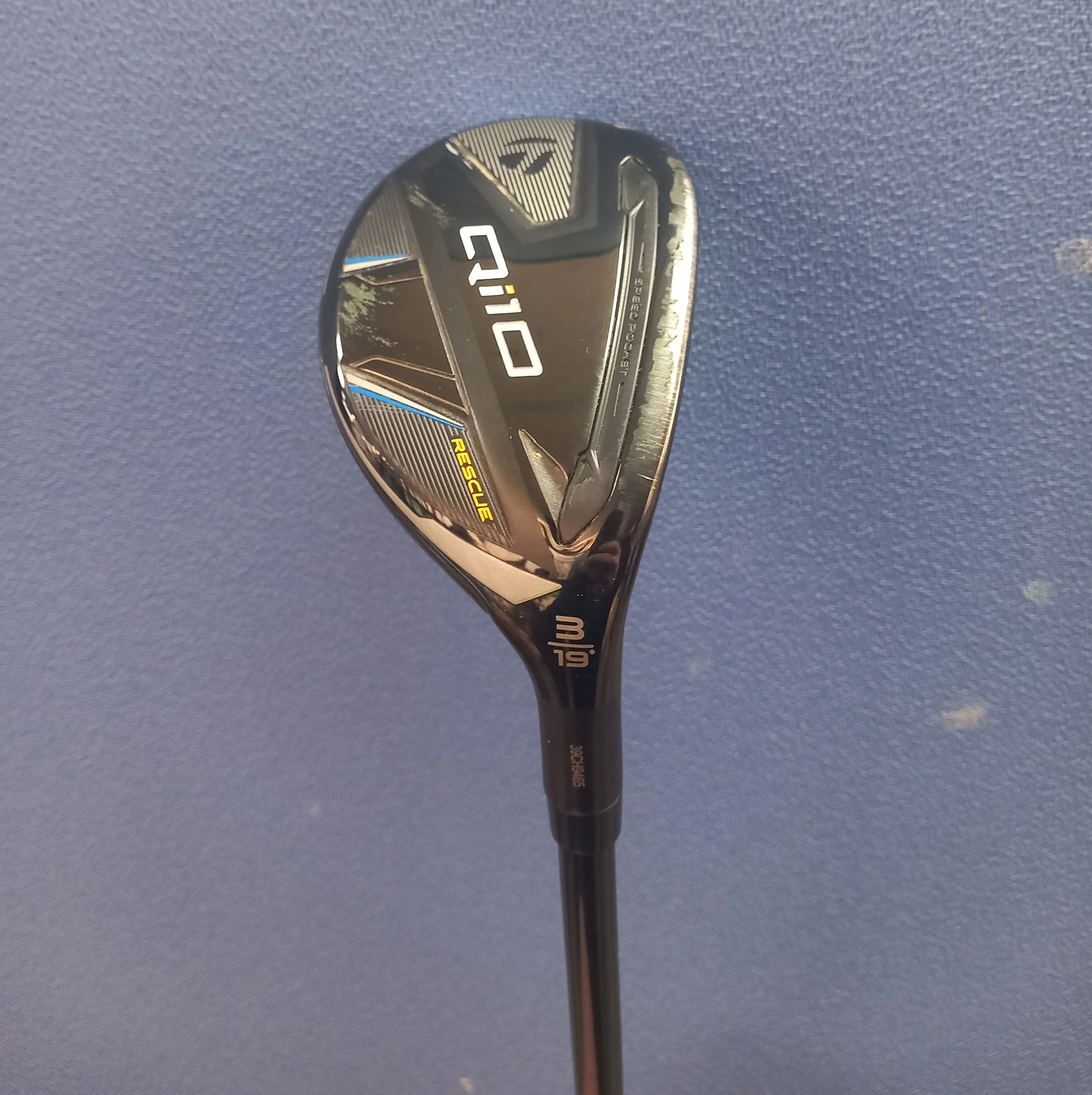 Taylormade Qi10 No3 Pre Owned Hybrid