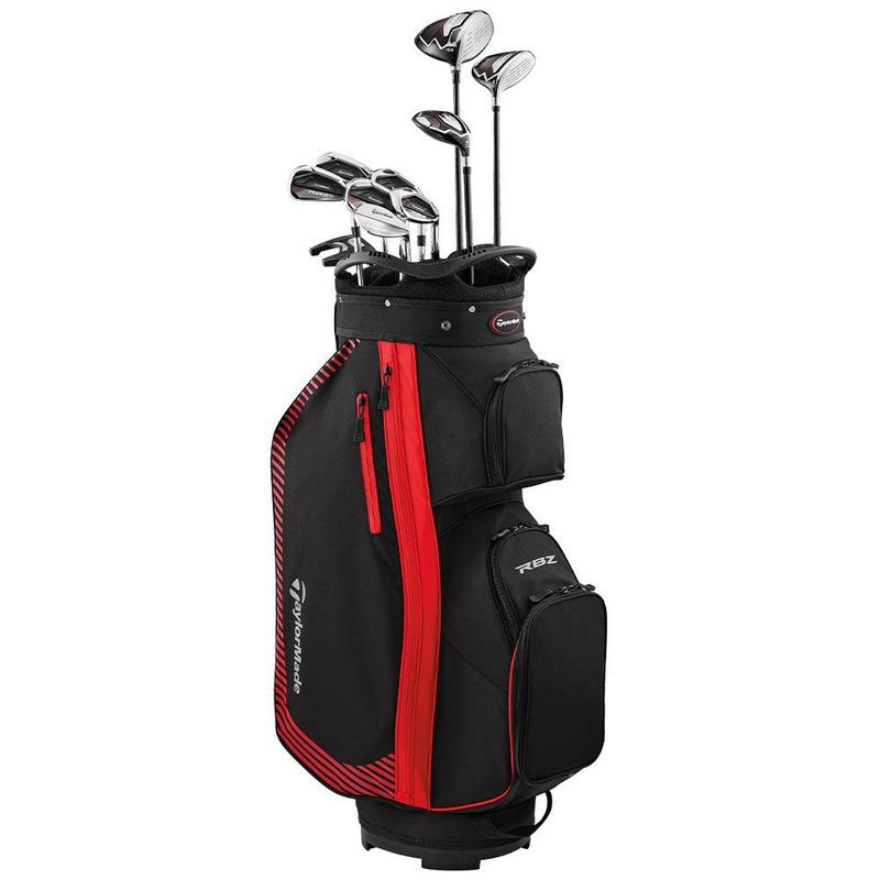 Taylormade RBZ Mens Left Hand 11 Piece Package Set - Steel