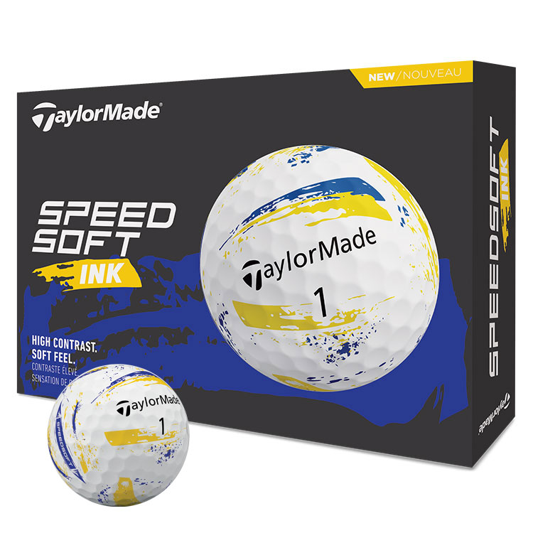 Taylormade Speedsoft Yellow Blue Balls