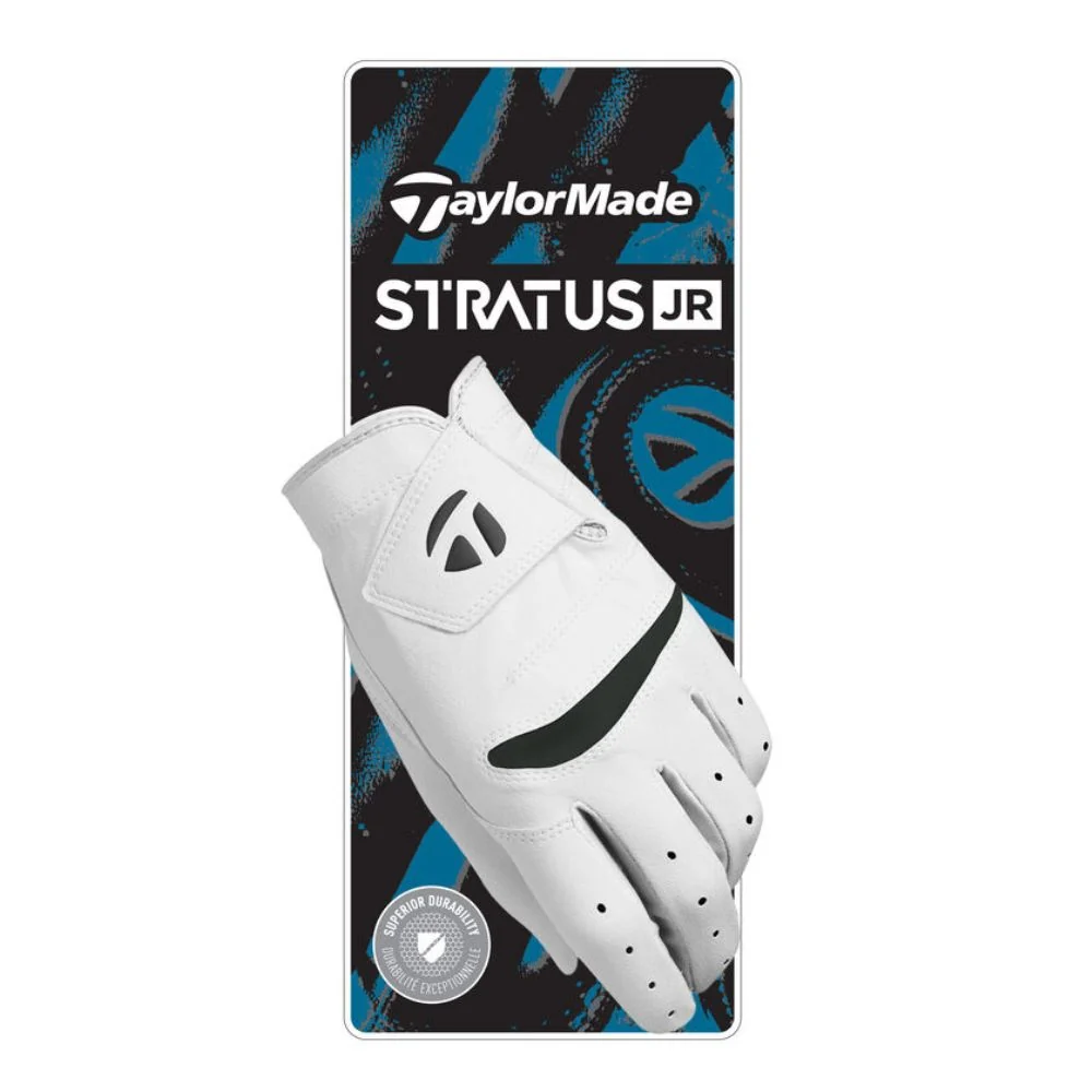TaylorMade Stratus Junior Golf Glove 2026 - / M / Left Hand (Right Hand Golfer)